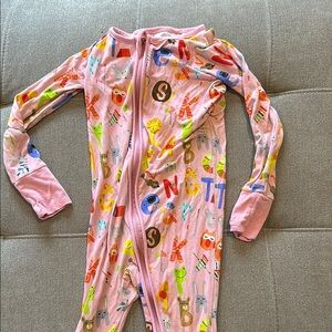 Little Sleepies 2T alphabet zippy pjs